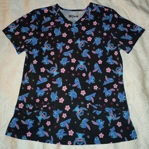Disney Stitch Nightgown - Black and Blue